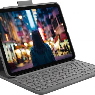 Logitech Slim Folio Custodia con Tastiera Slim per iPad 10gen