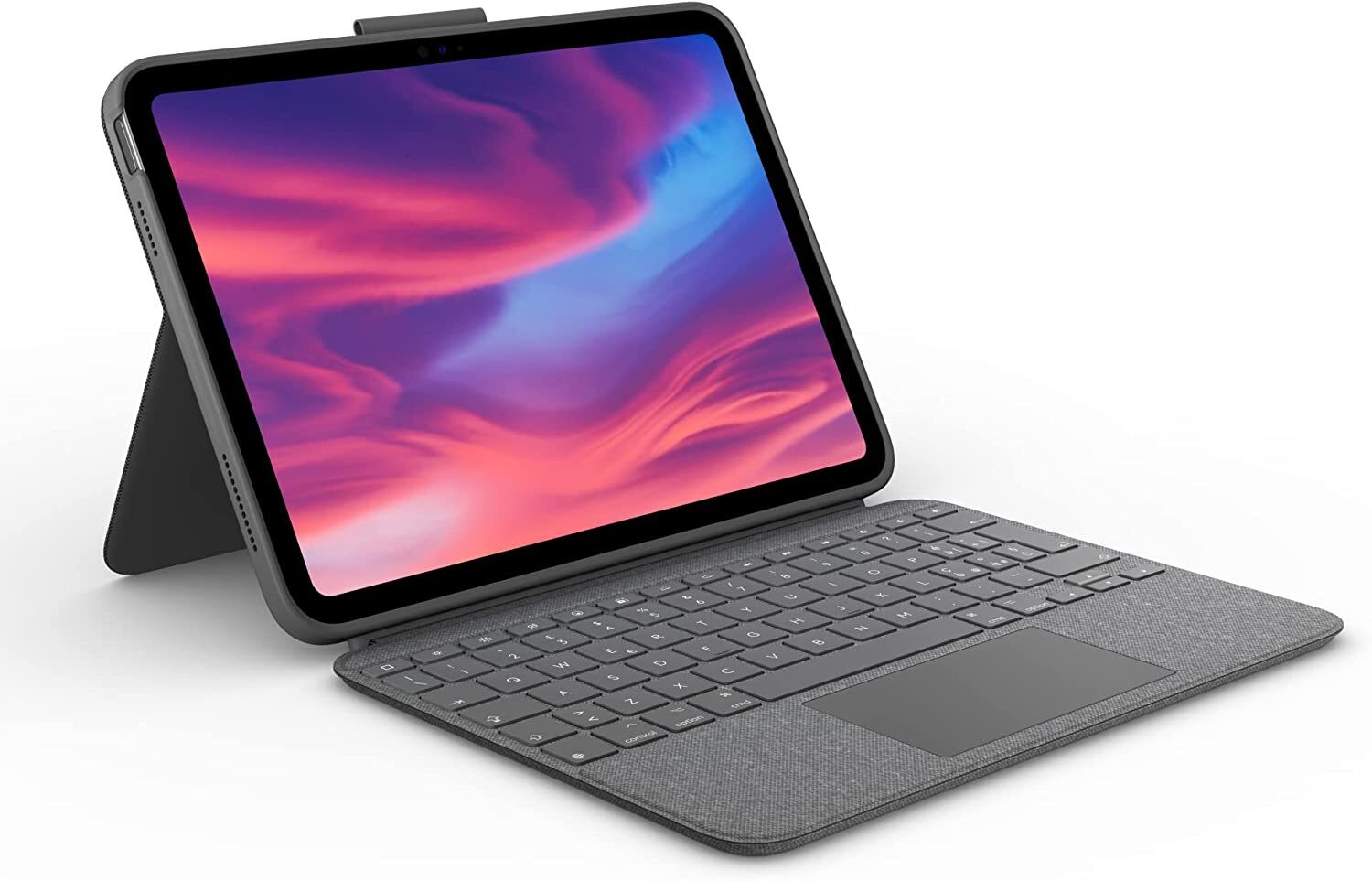Logitech Combo Touch OxfordGrey Custodia con Tastiera Retroilluminata iPad 10gen