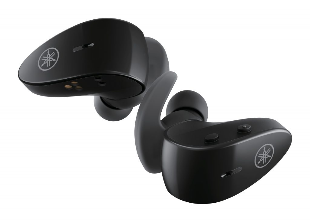 Yamaha TWES5ABL Cuffie Auricolari Bluetooth TWS Impermeabili IPX7