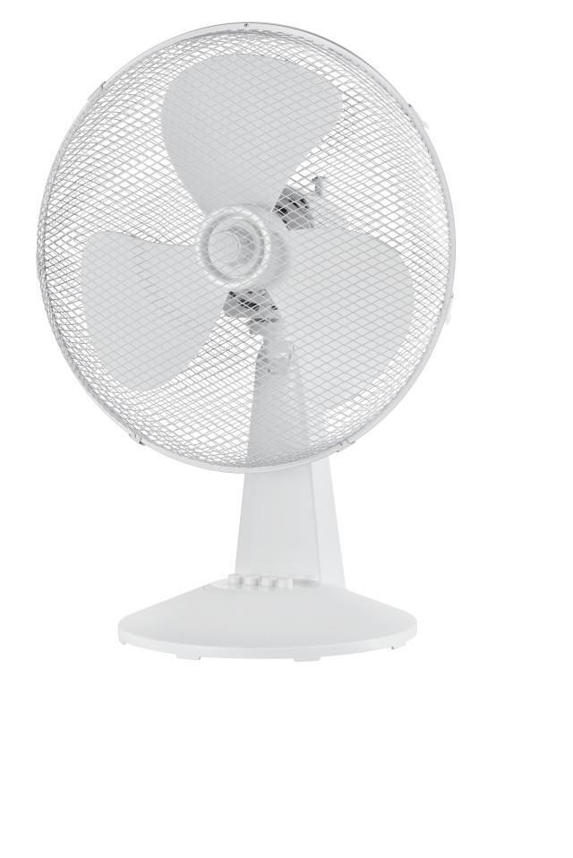 Midea FT4021M Ventilatore da Tavolo 40W Diametro di 40cm con 3 Velocita