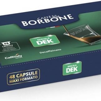 Caffe Borbone Confezione Miscela Dek 48 Capsule Compatibili con Caffitaly