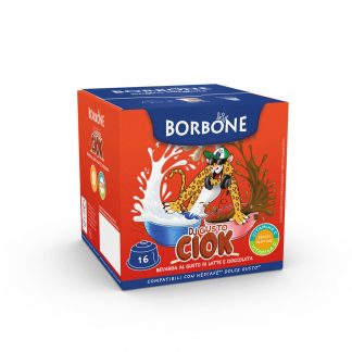 Caffe Borbone Confezione 16 Capsule Compatibili Dolce Gusto Dj Gusto Ciok