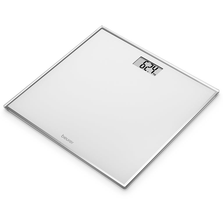 Beurer GS120 Kompakt Bilancia Pesapersone Digitale in Vetro Portata Max 150 Kg