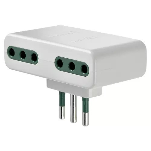 Vimar 01161B Adattatore Bianco Multipresa S11 A 4 P11