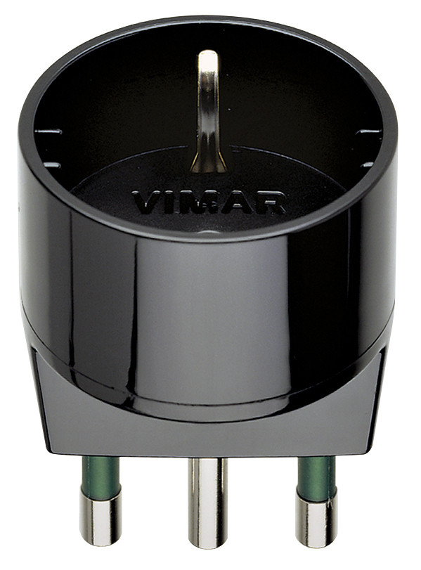 Vimar 00303 Adattatore Nero S17 A P30