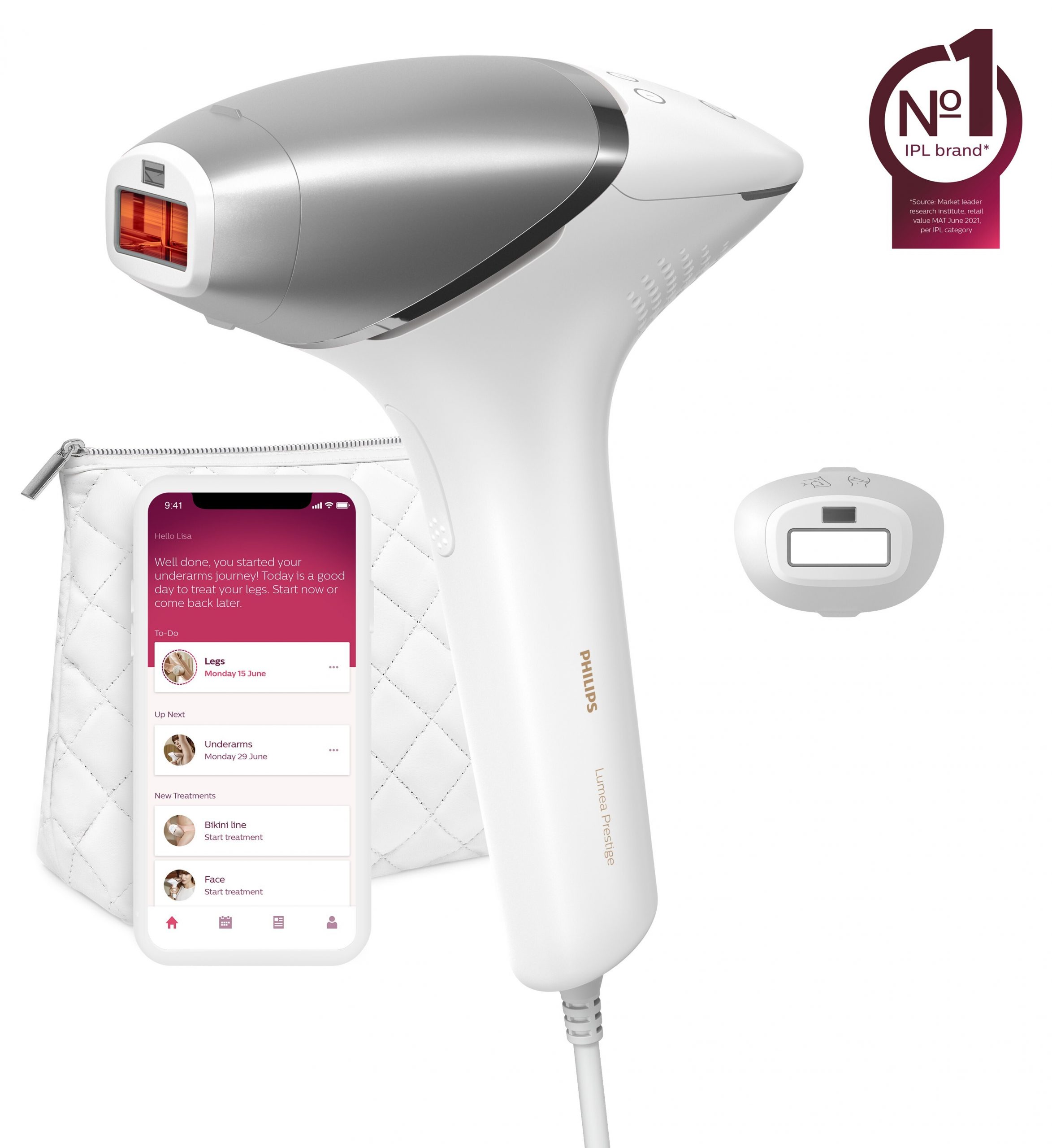 Philips Lumea Prestige BRI940 Epilatore a Luce Pulsata intensa