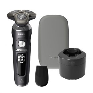 Philips SP9840 Rasoio Ricaricabile Wet Dry con Quick Clean Pod