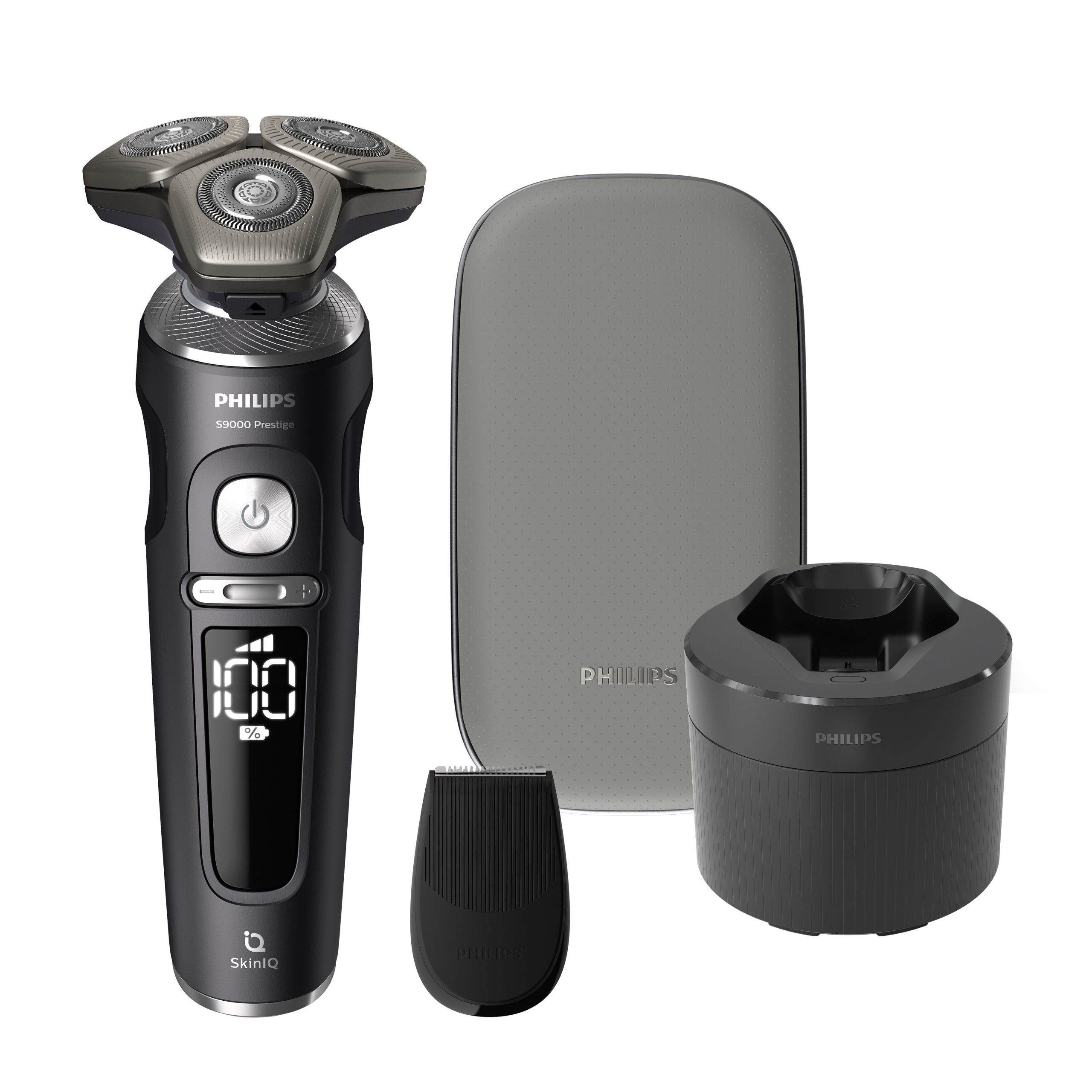 Philips SP9840 Rasoio Ricaricabile Wet Dry con Quick Clean Pod