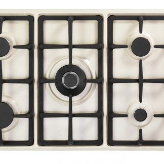 De Longhi AVL59PRO Avena Piano Cottura a Gas 90CM 5 Fuochi Griglie in Ghisa
