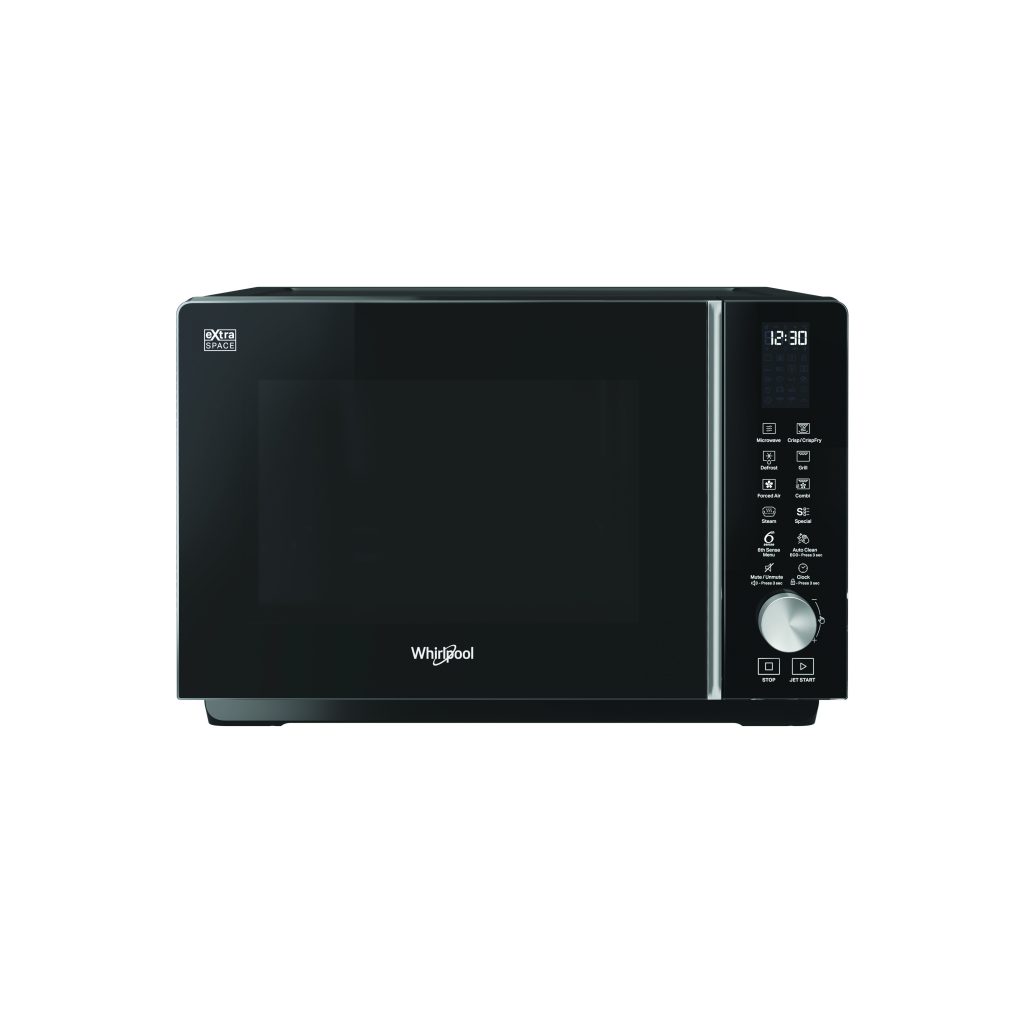 Whirlpool MWF259SB Forno Microonde Combinato 25 Litri Grill e Vapore Inox-Nero