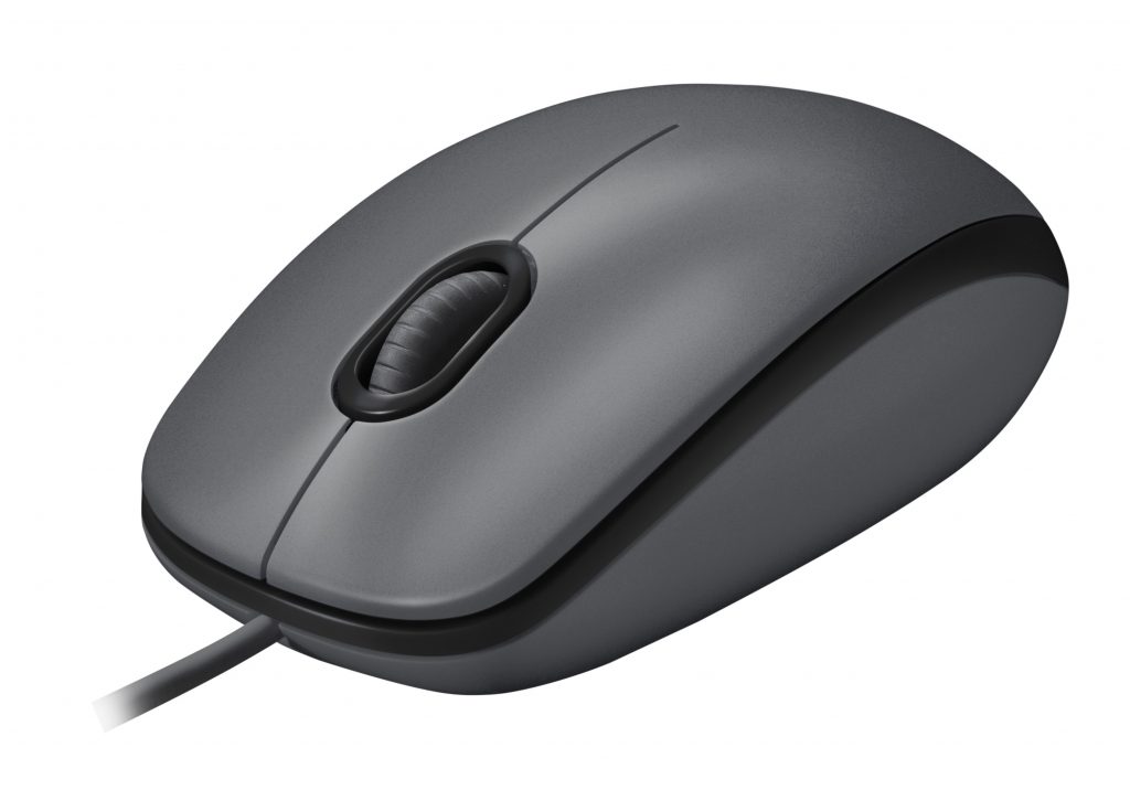 Logitech M100 Black Mouse Wired