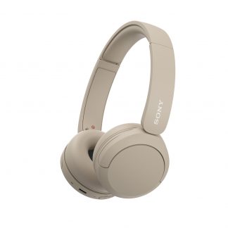 Sony WH-CH520 Beige Cuffie Wireless Bluetooth con Controllo Vocale