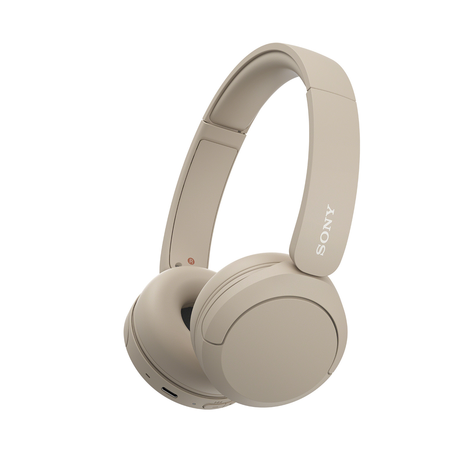 Sony WH-CH520 Beige Cuffie Wireless Bluetooth con Controllo Vocale