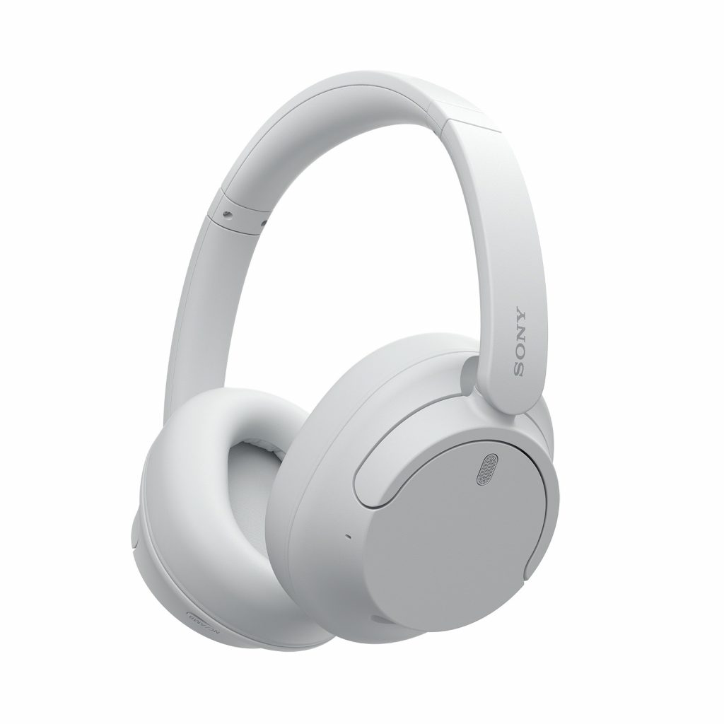 Sony WH-CH720NW Cuffia Bianca Wireless Bluetooth con Microfono