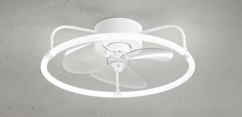 Perenz 7176BCT Ventilatore da Soffitto Plafone 35w 3 Pale con Luce