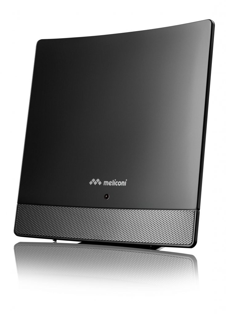 Meliconi AT52 R1 USB Antenna Amplificata da Interno 5G e DVB-T2 HEVC