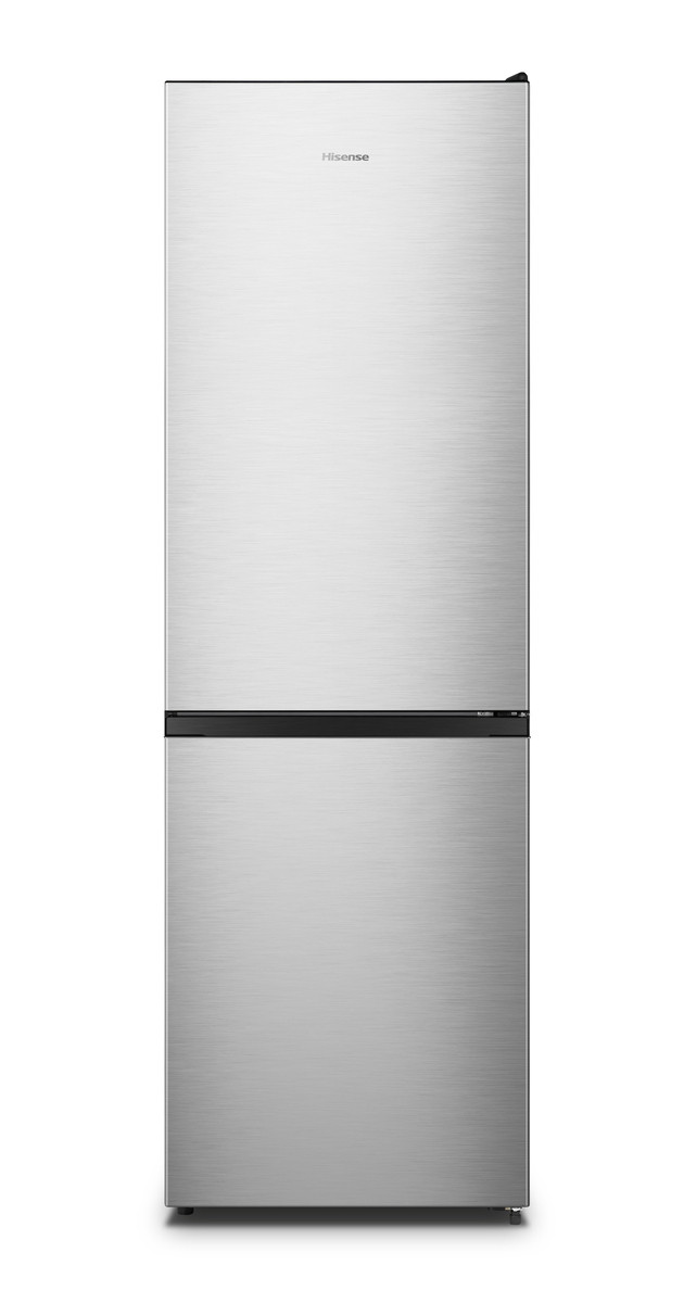 Hisense FCN300ACE Inox Frigorifero Combinato Libera Installazione 304 LT Nofrost