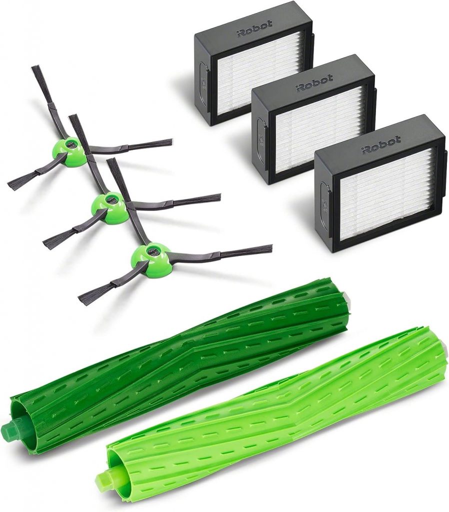 iRobot Total Kit Aspirazione 3 Filtri 3 Spazzole Laterali 2 Spazzole Serie E-I-J