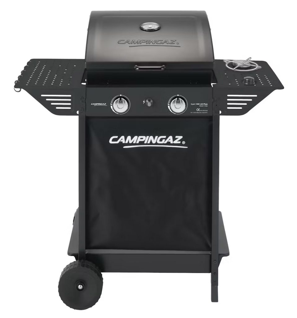 Campingaz Xpert 100 LS Plus Barbecue a Gas 2 Fuochi con Fornello Laterale