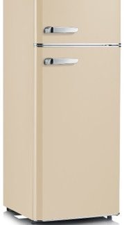 Severin RKG8933 Crema Frigorifero Doppia Porta 206 Litri Statico Stile Retro