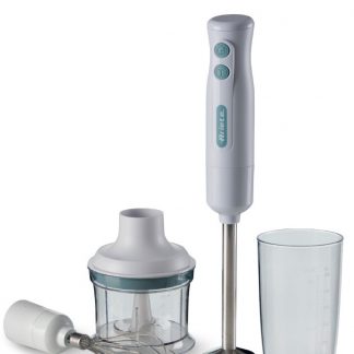 Ariete Breakfast 6011 Frullatore a Immersione con Tritatutto 3in1