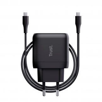 Trust Maxo Nero Caricabatterie 45W con Cavo USB-C