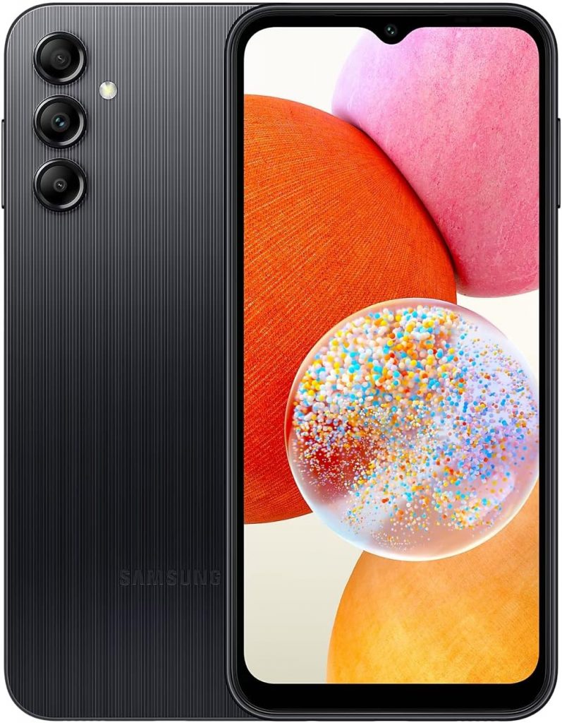 Samsung Galaxy A14 4G Black Smartphone 6.6 Pollici 128GB Brandizzato WindTre
