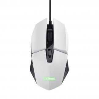 Trust GXT109 Mouse Wired Gaming Illuminato Felox Bianco
