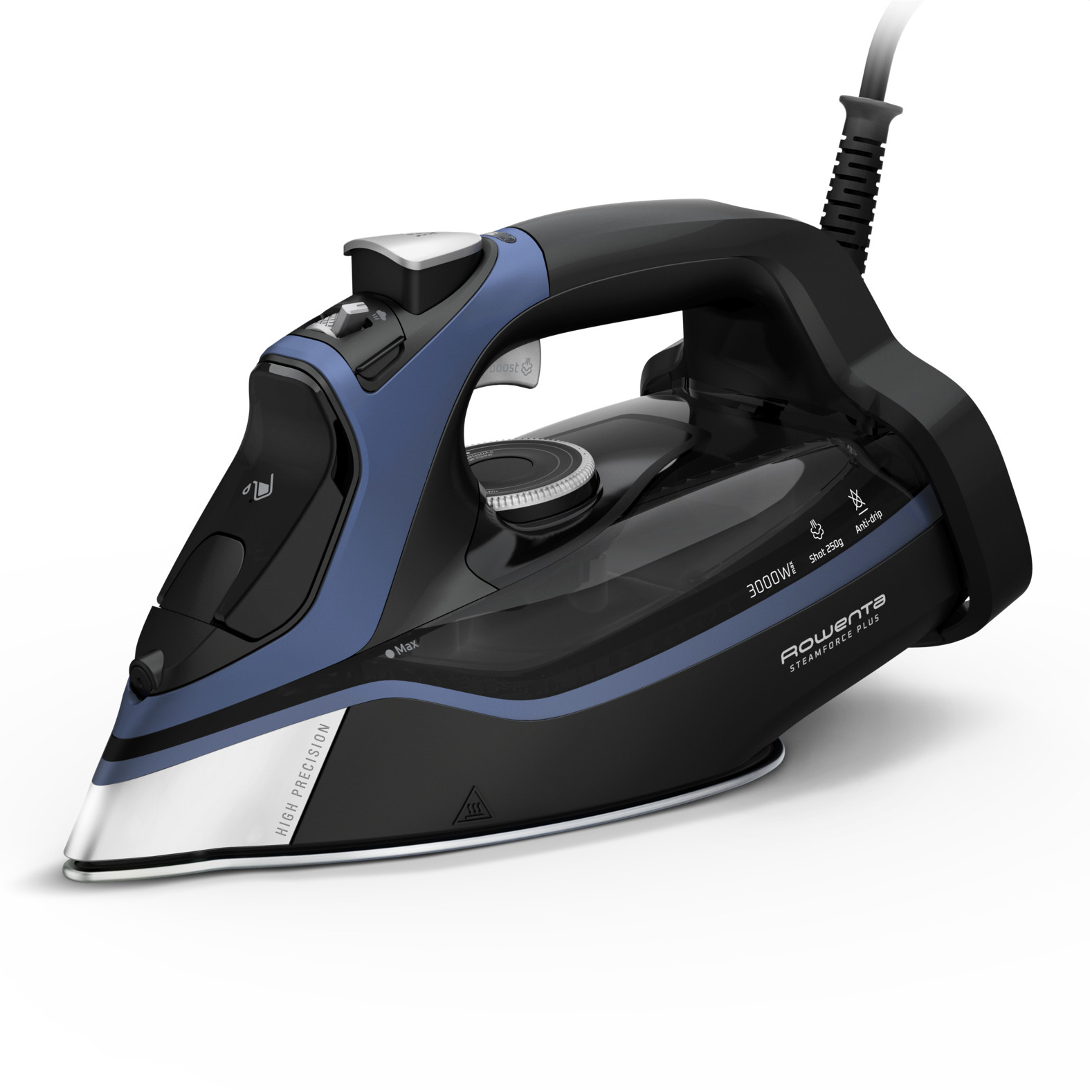 Rowenta Steamforce Plus DW9411D1 Ferro da Stiro Vapore 3000W Piastra Microsteam