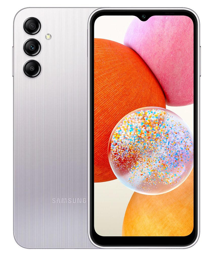 Samsung Galaxy A14 Silver Smartphone 6.6 Pollici FHD 4GB 128GB Brandizzato TIM