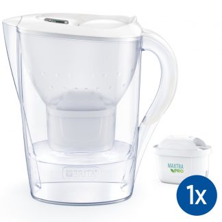 Brita Marella Bianca Caraffa Filtrante Capacita2.4 Litri con Filtro Maxtra Pro