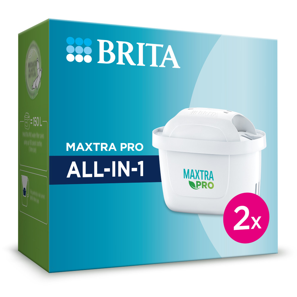 Brita Maxtra Pro Cartuccia Filtrante per Caraffe Confezione 2 Pezzi