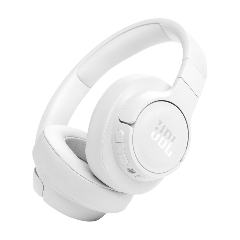 JBL Tune 770NC Bianco Cuffie Wireless con Cancellazione del Rumore
