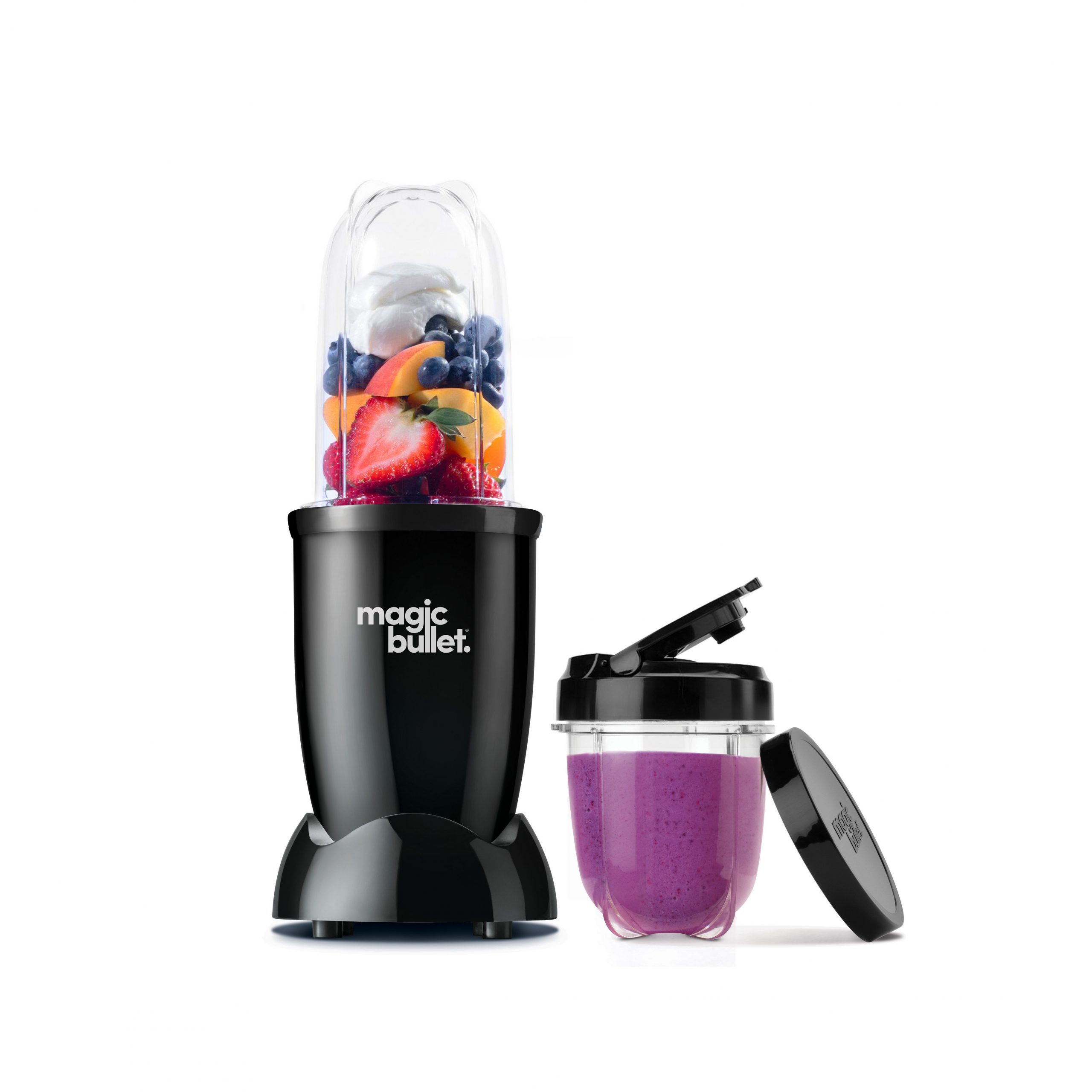 Nutribullet Magic Bullet MBR06B Nero Frullatore 200w 2 Caraffe 300 e 500ml