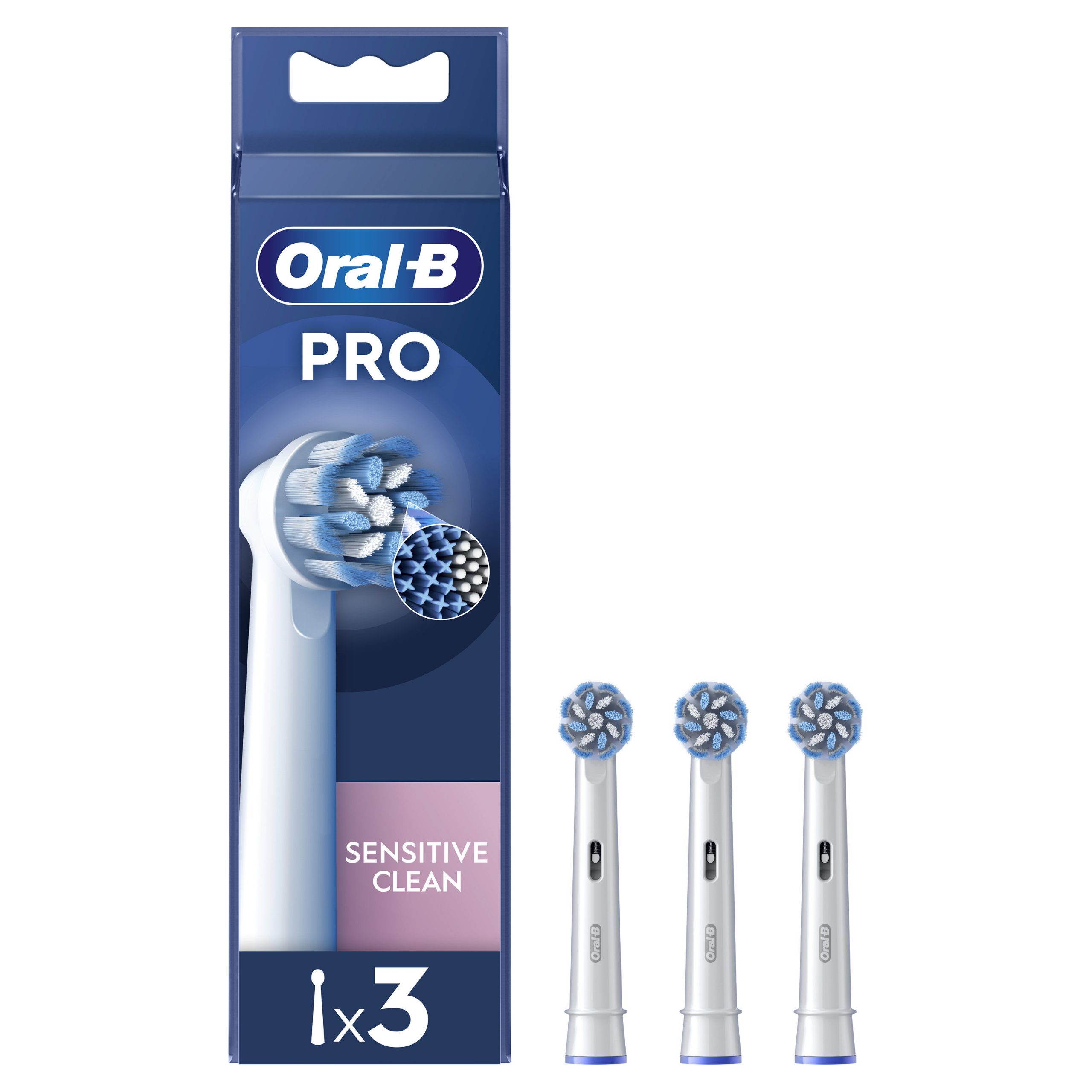 Oral-B 80730888 3 Testine Originali XF Sensi