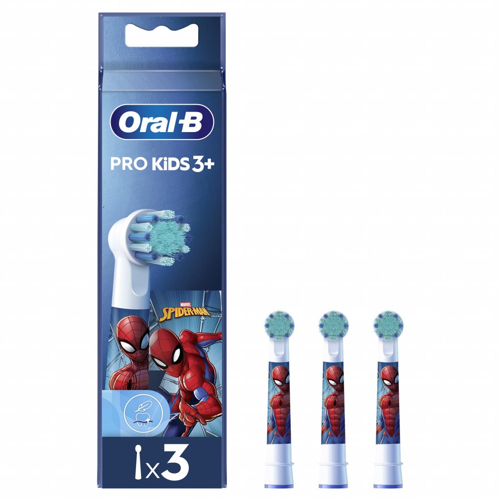 Oral-B EB10S Spiderman Confezioni da 3 Testine di Ricambio