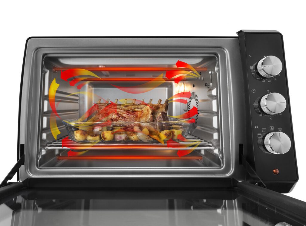 De Longhi Sfornatutto Chef EO34302 Fornetto Elettrico 2000W 34 Litri Ventilato