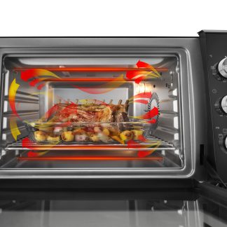 De Longhi Sfornatutto Chef EO34302 Fornetto Elettrico 2000W 34 Litri Ventilato