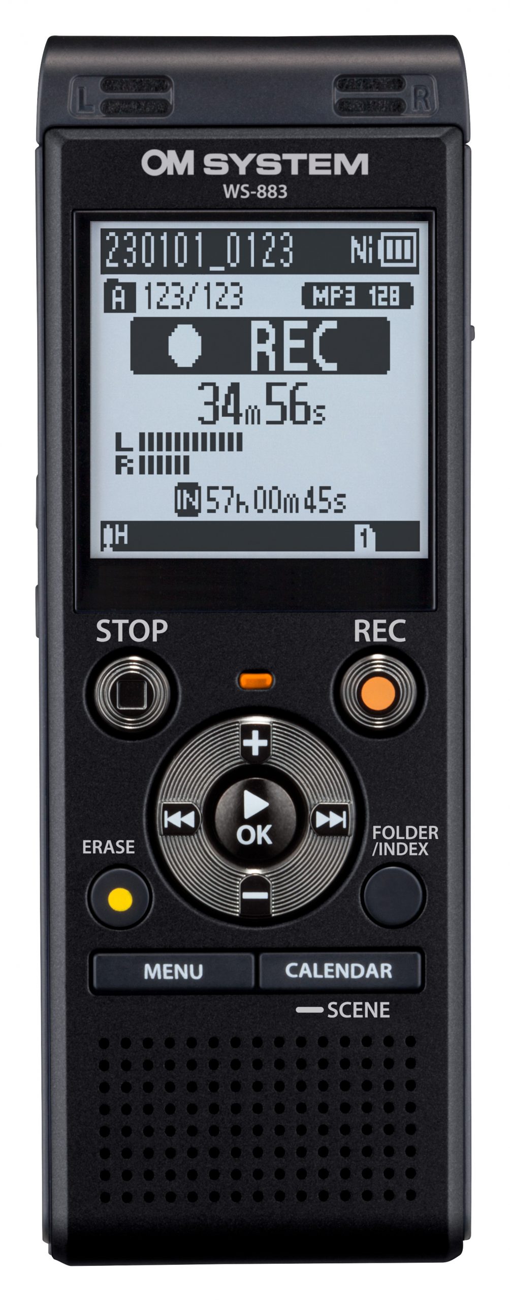 Olympus WS883 Registratore Portatile Nero 8Gb Mp3