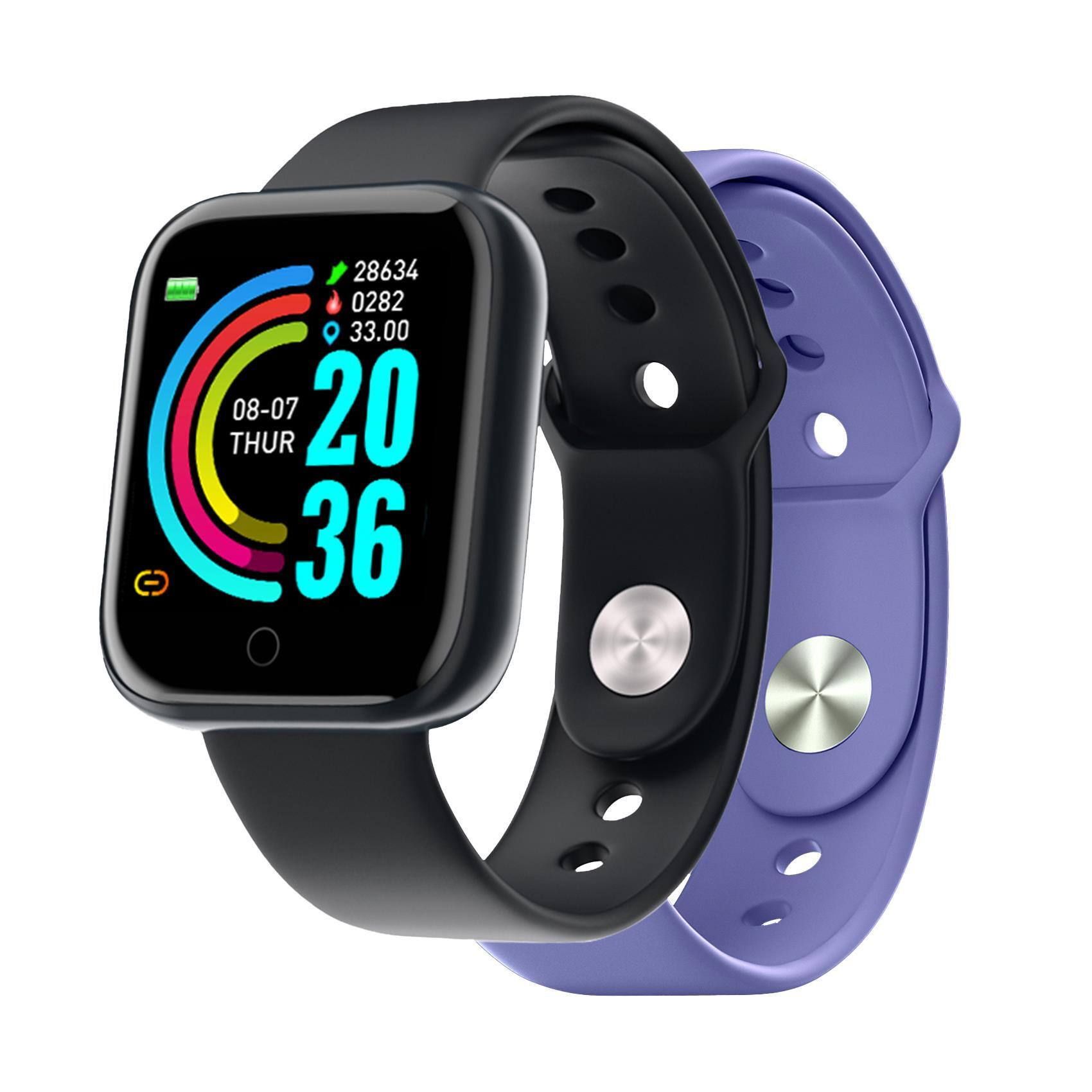 Celly TRAINERBEATVL Violet Smartwatch 1.44 Pollici Monitoraggio Battito Ossigeno
