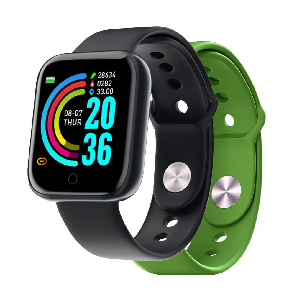 Celly TRAINERBEAT Green Smartwatch 1.44 Pollici Rilevamento SPO2 e Battito
