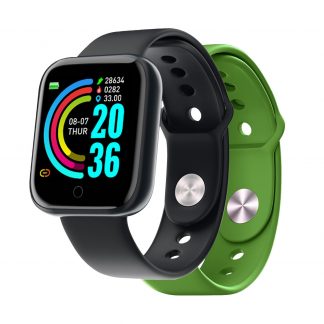 Celly TRAINERBEAT Green Smartwatch 1.44 Pollici Rilevamento SPO2 e Battito