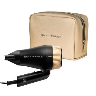 Imetec Bellissima B-Travel Asciugacapelli Pieghevole da Viaggio 1400W