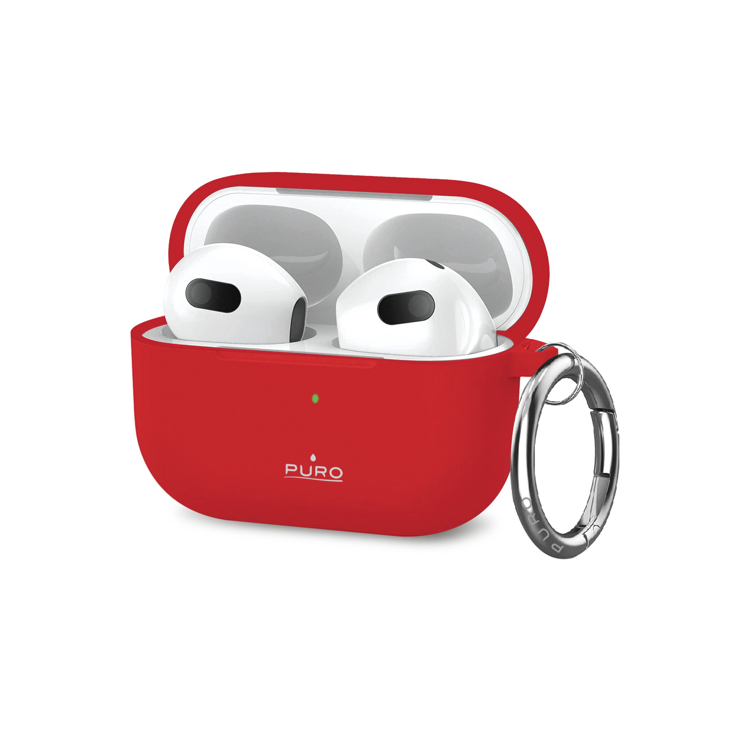 SBS Custodia Rossa Icon Silicone Per Airpods 3