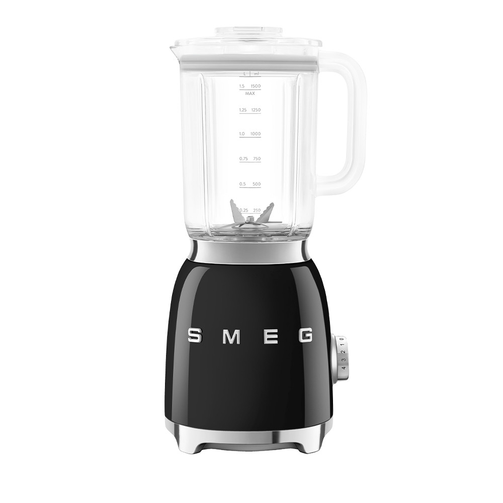 Smeg BLF03BLEU Frullatore Titan Renew Nero 800W 4 Velocita