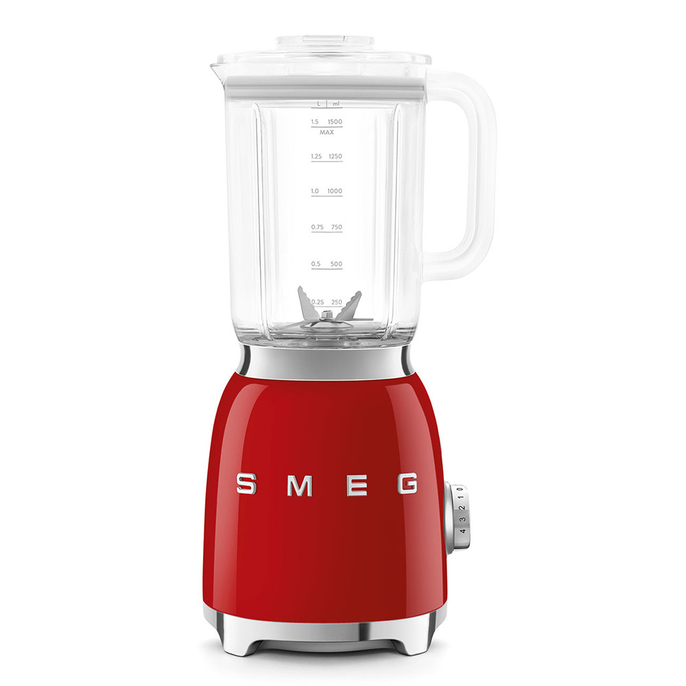 Smeg BLF03RDEU Frullatore Titan Renew Rosso 800W 4 Velocita