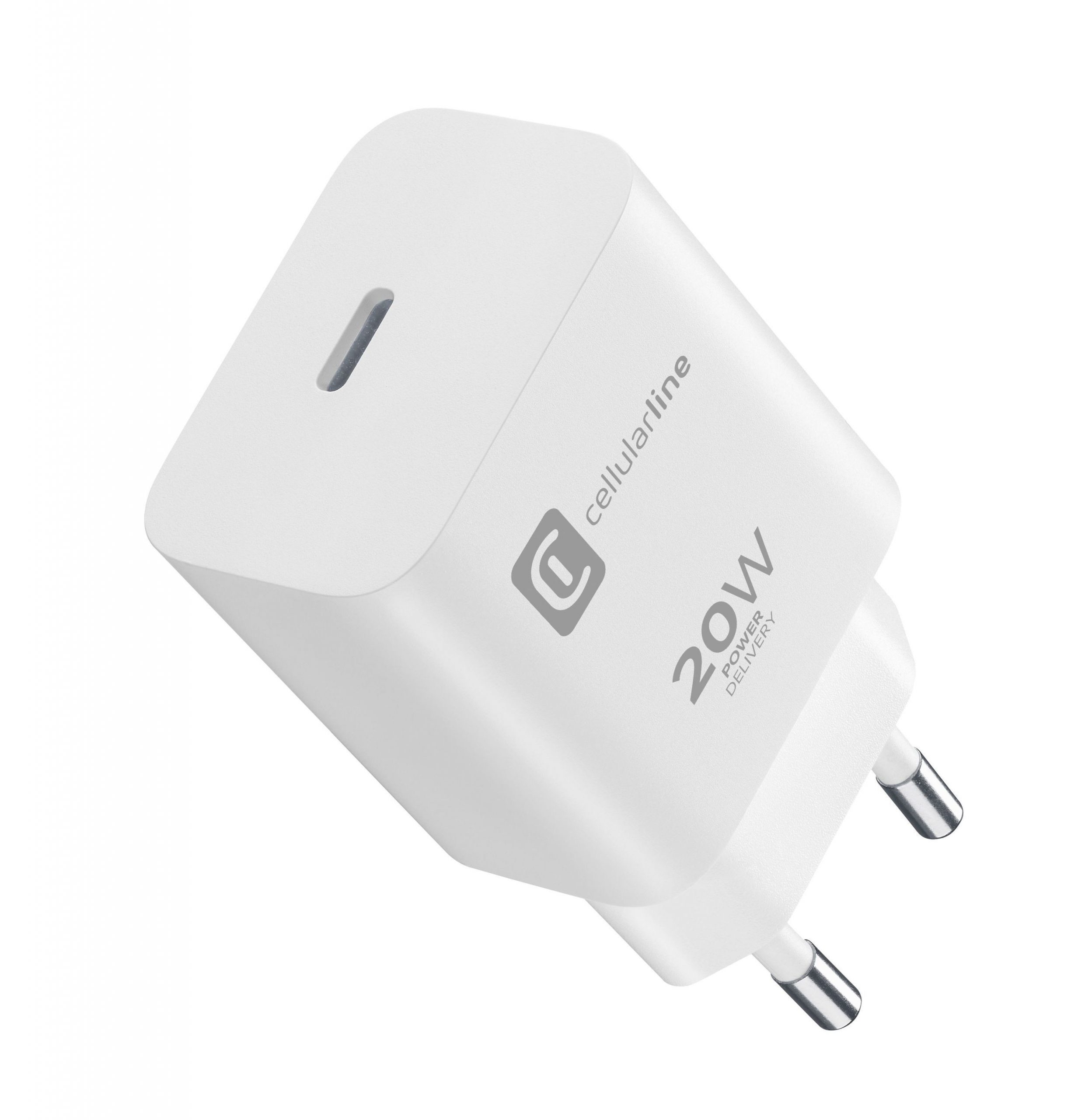 Cellular Line ACHIPHUSBCPD20SMLW USB-C Charger 20W per iPhone