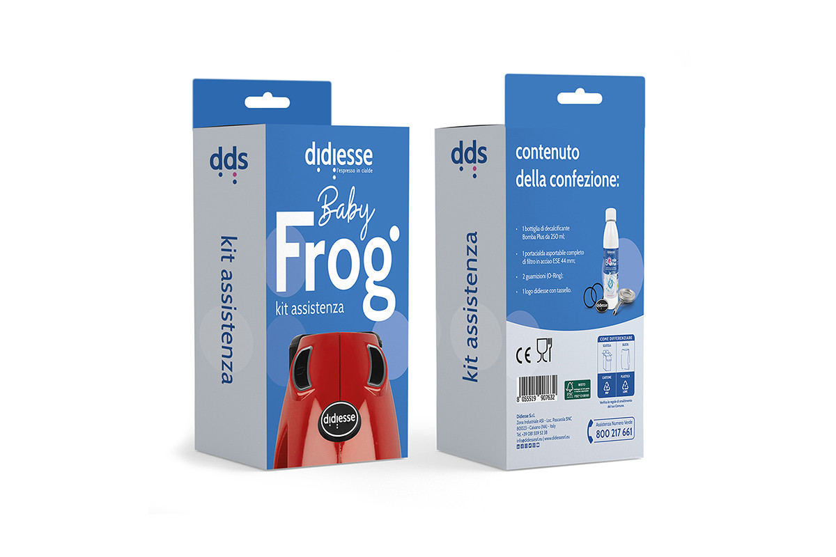 Didiesse Kit Assistenza per Macchina Da Caffe a Cialde Baby Frog