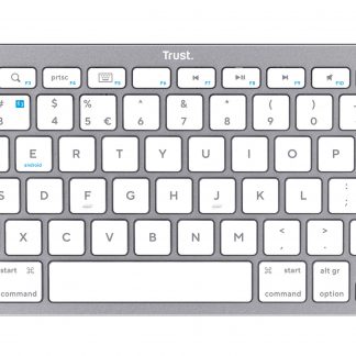 Trust Tastiera Wireless Ultrasottile Compatibile con PC Laptop e Tablet