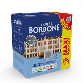 Caffe Borbone Confezione 200 Cialde 44 mm Miscela Decisa